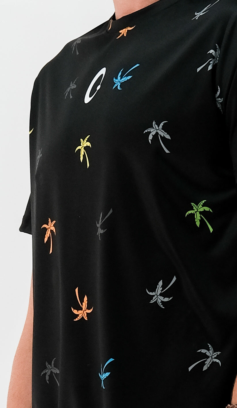 Playera Hombre Clasica Palmeras
