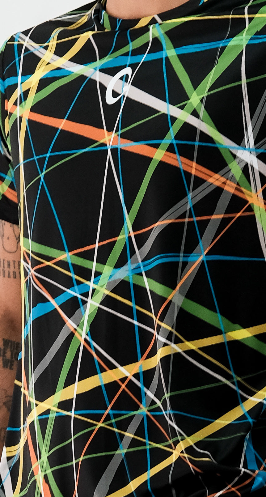 Playera Hombre Clasica Rayos de Luz