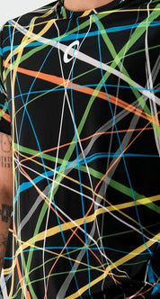 Playera Hombre Clasica Rayos de Luz