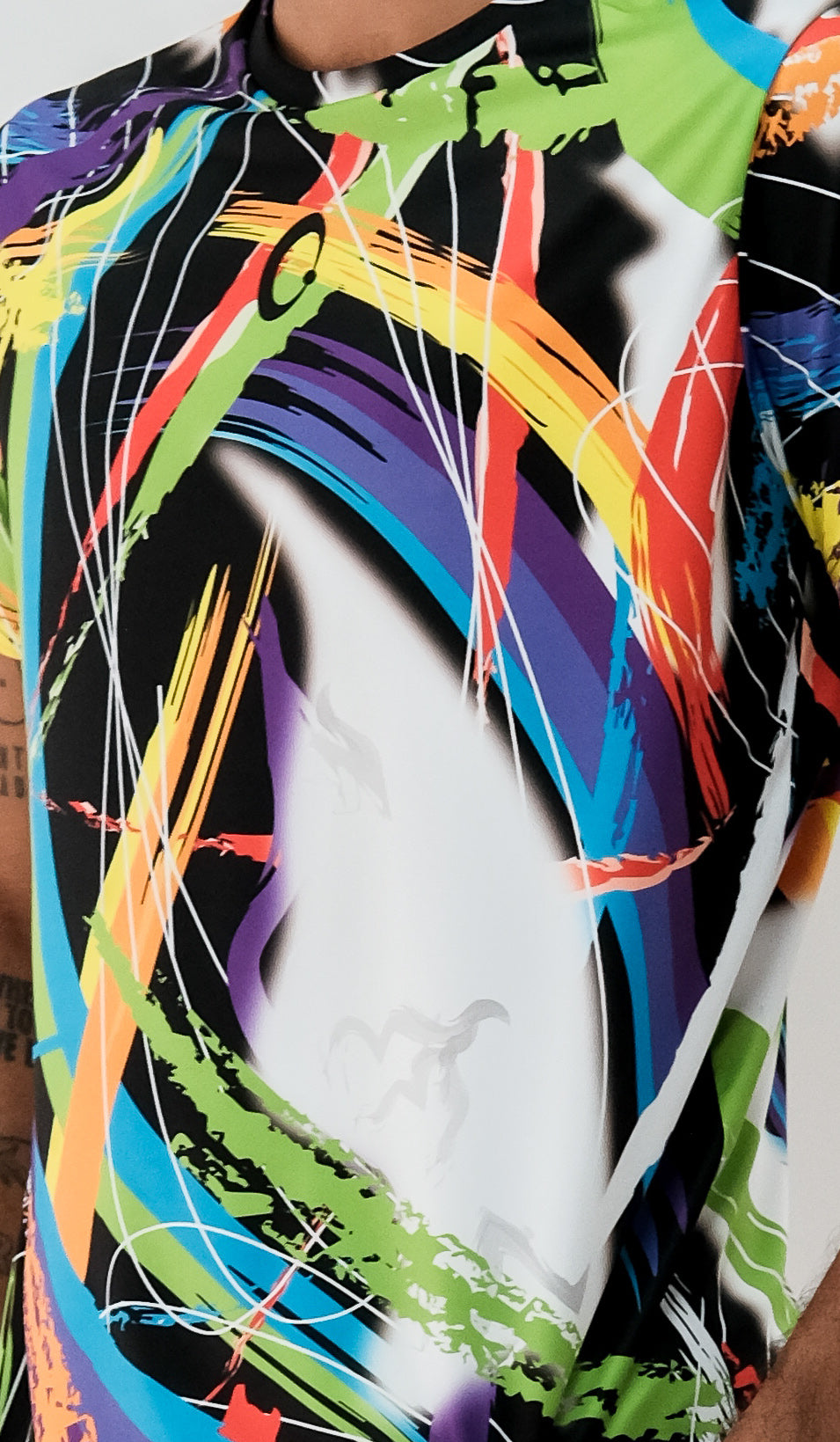 Playera Hombre Clasica explosion cosmica 2