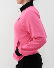 Chamarra Mujer Neck Rosa Fosfo