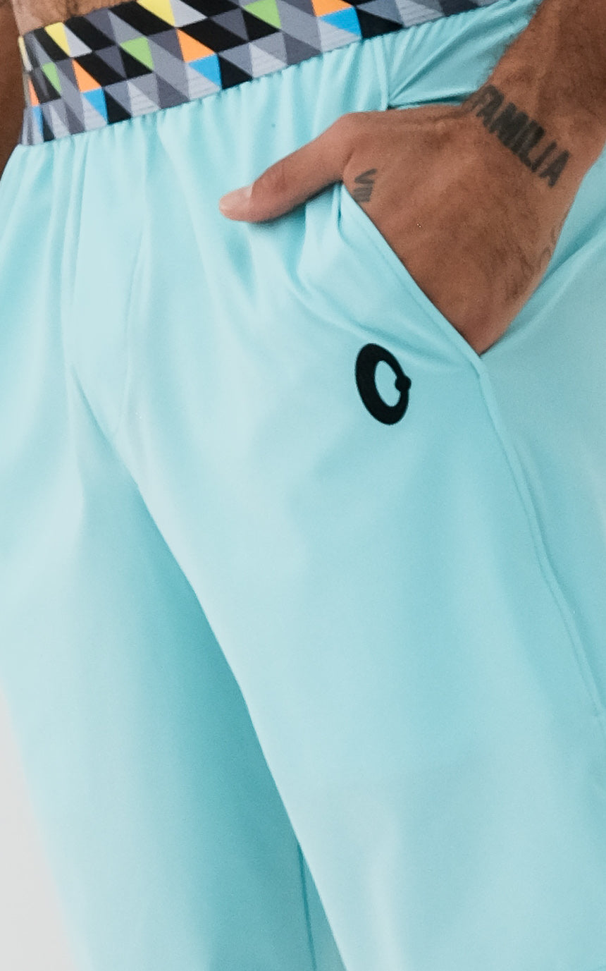 bermuda hombre menta reciclado