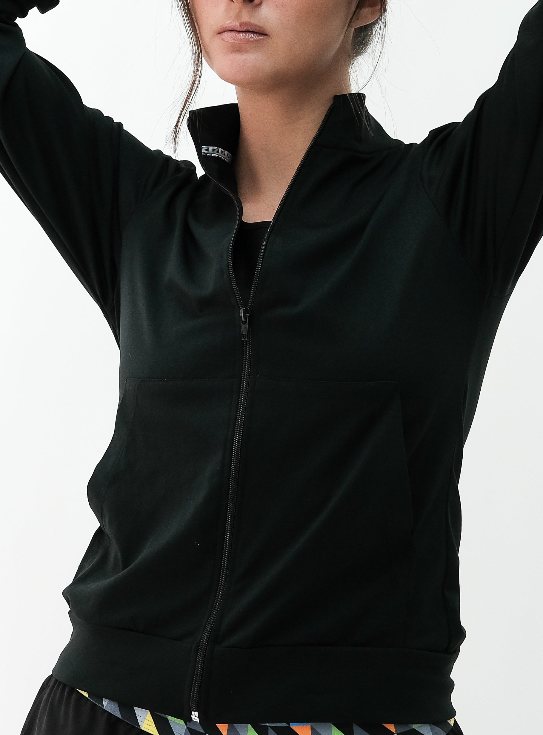 Chamarra Mujer Neck Negra