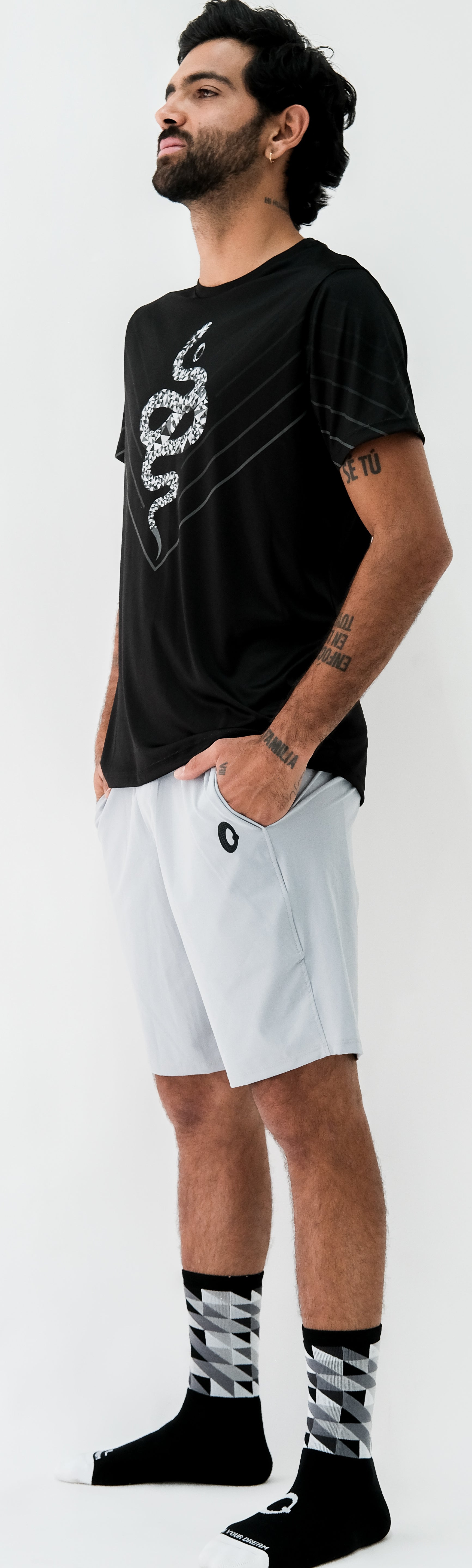 Playera Hombre Clasica Serpiente