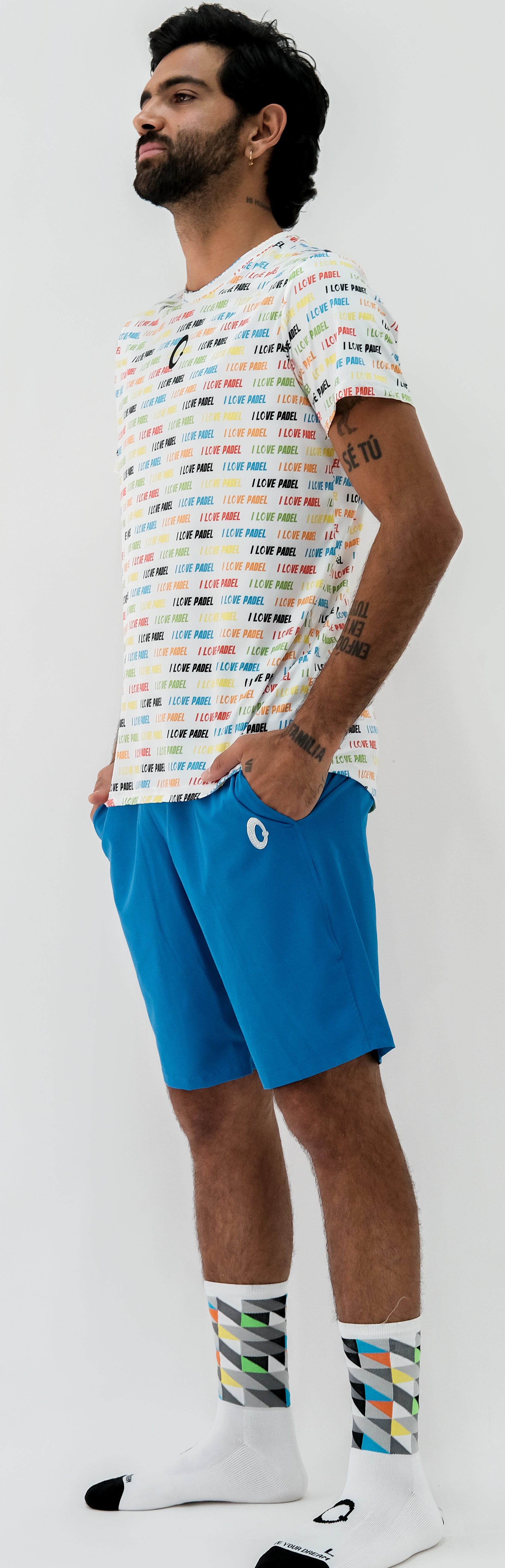 Playera Hombre Clasica I Love Padel