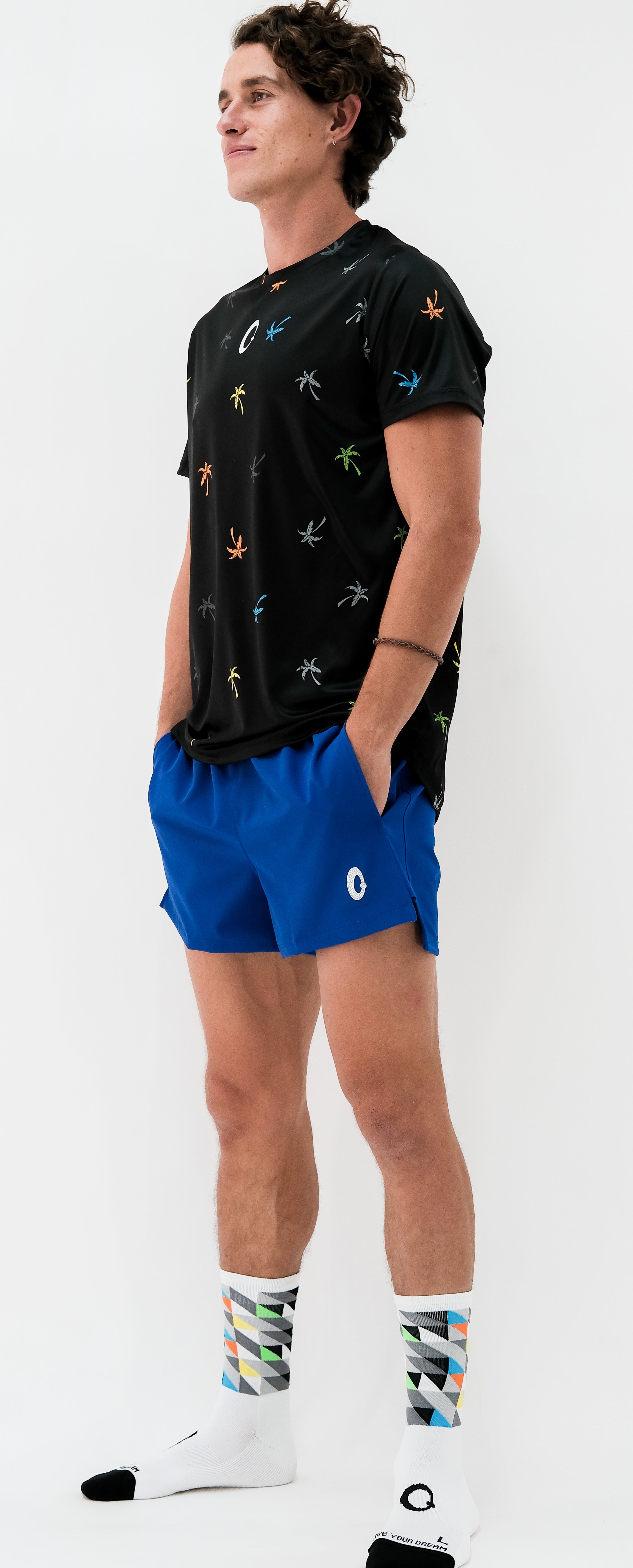 Playera Hombre Clasica Palmeras