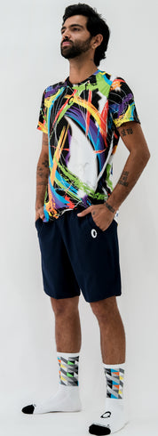 Playera Hombre Clasica explosion cosmica 2