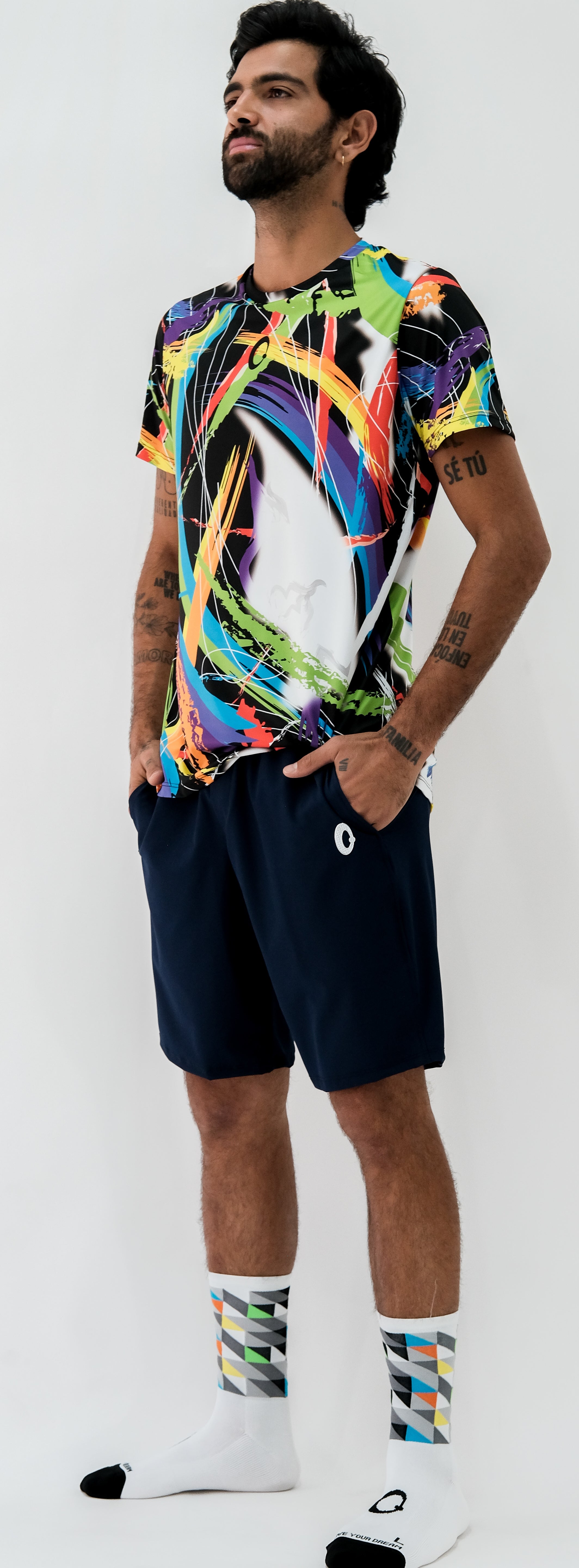 Playera Hombre Clasica explosion cosmica 2