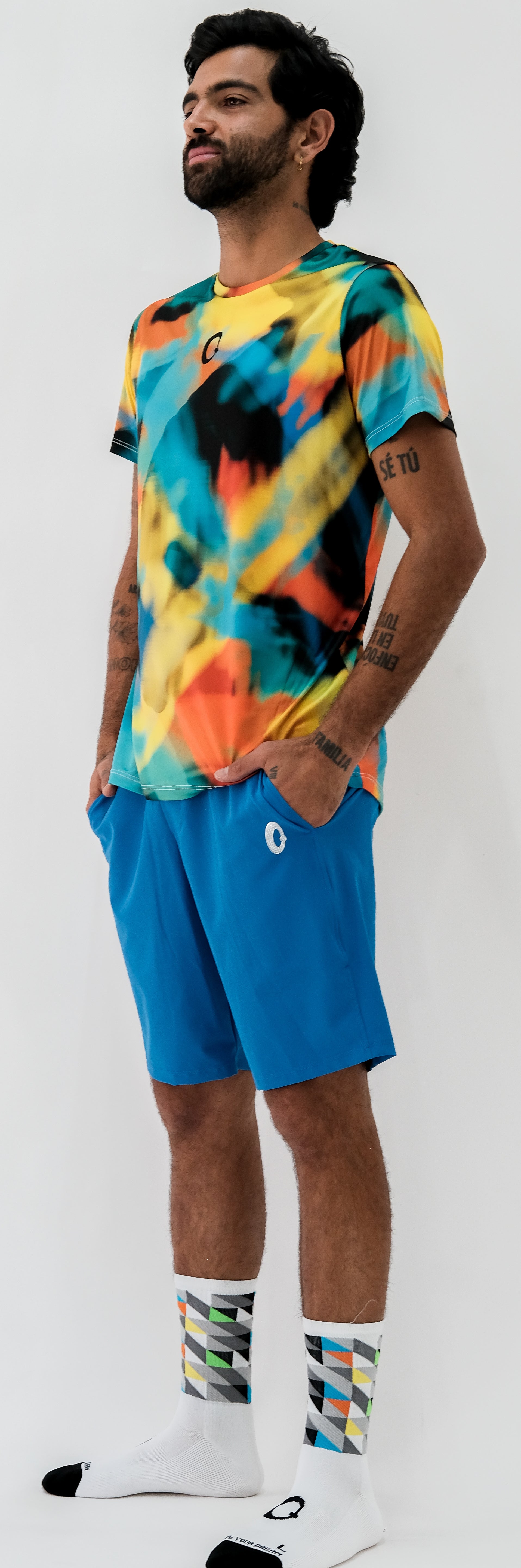 Playera Hombre Clasica explosion cosmica 1