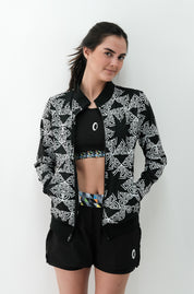 Chamarra Mujer Neck Espiral Triangular Mandala