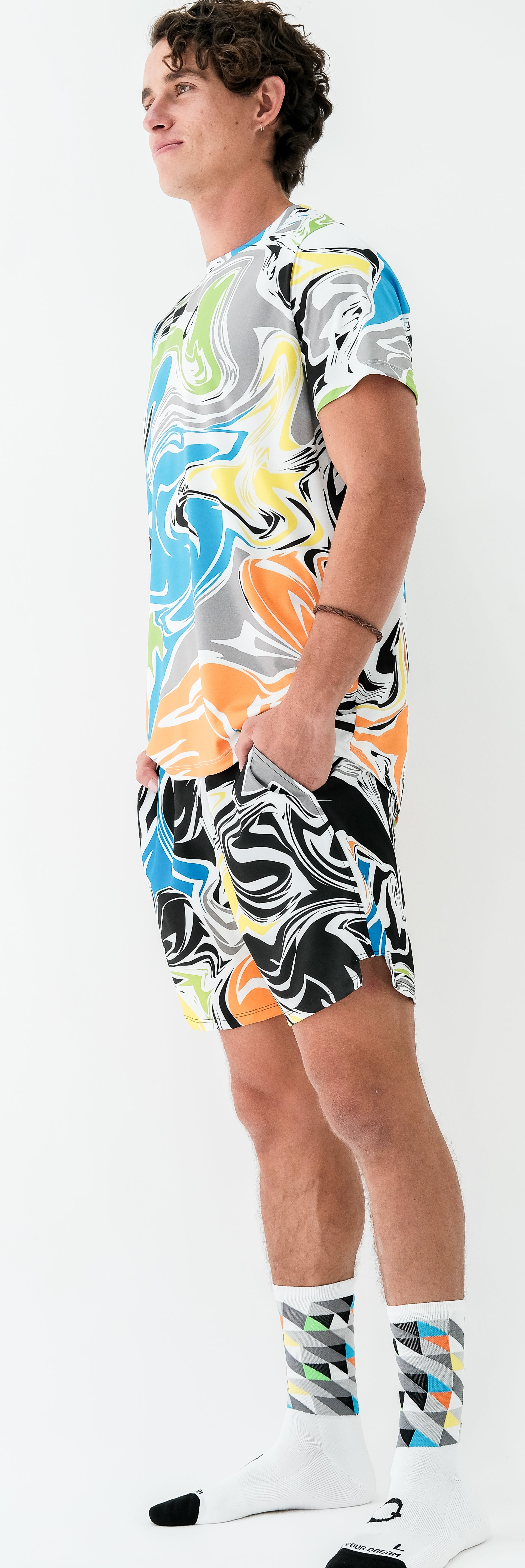 Playera Hombre Clasica proyecciones