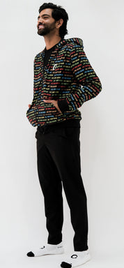 Chamarra con gorro hombre live your dream