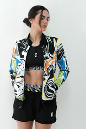 Chamarra Mujer Neck Proyecciones Colores