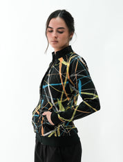 Chamarra Mujer Neck Rayos de Luz