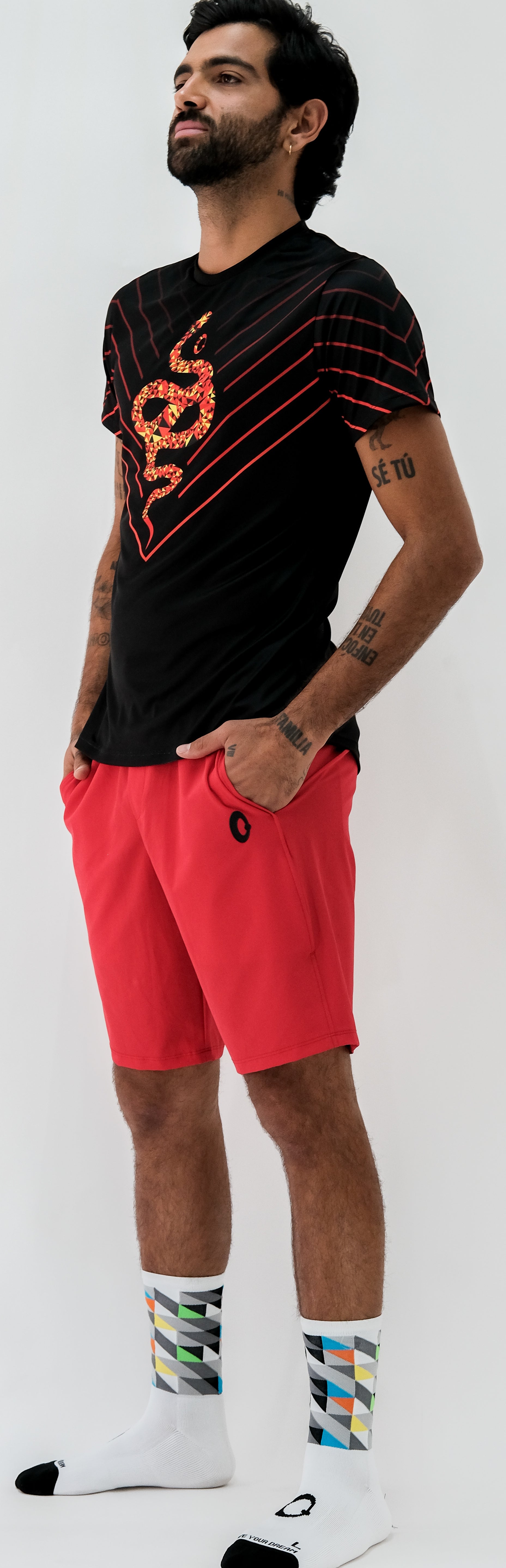 Playera Hombre Clasica Serpiente