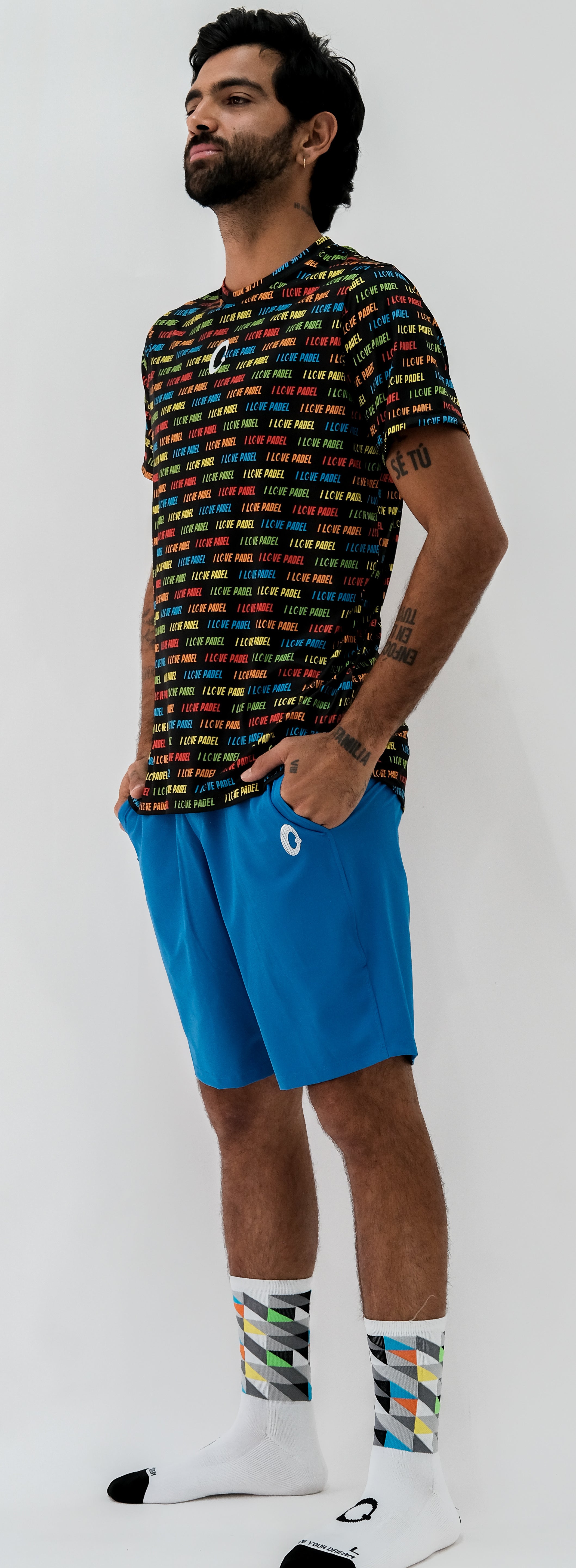 Playera Hombre Clasica I Love Padel