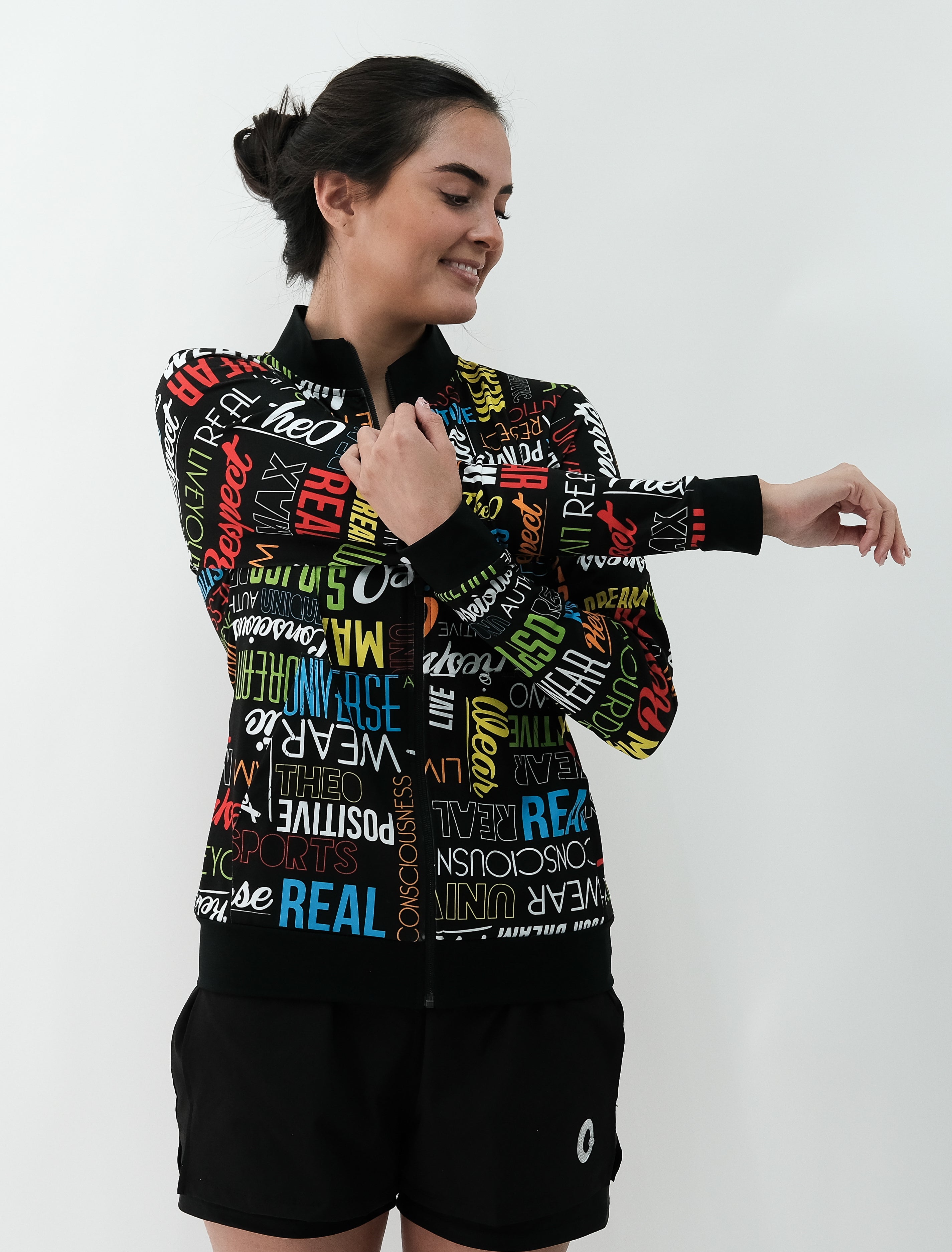 Chamarra Mujer Neck Valores Colores