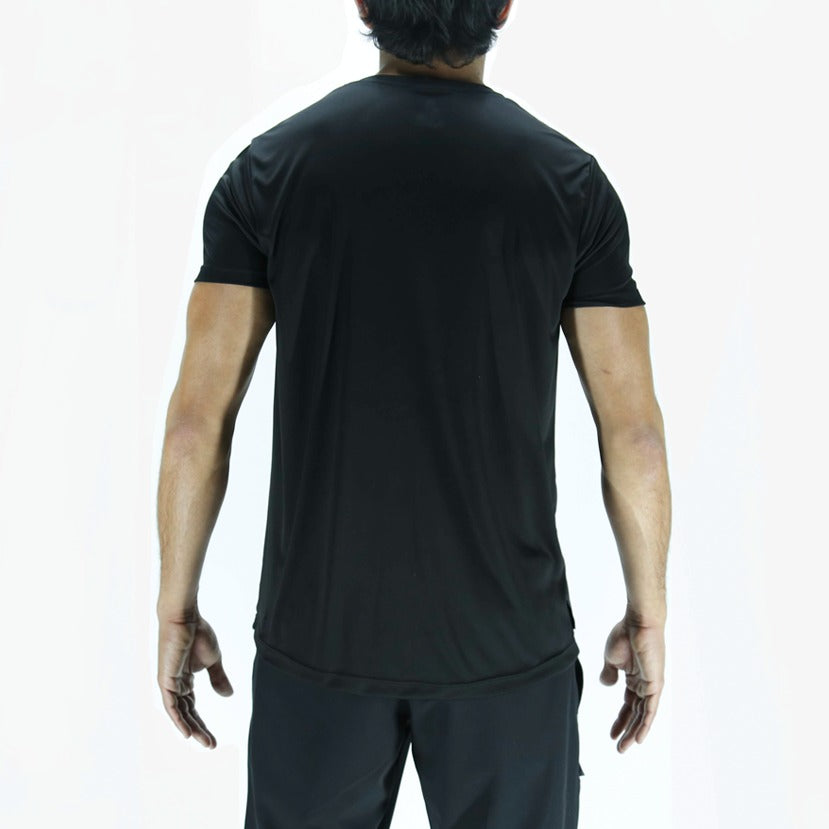 Playera Hombre Corte Clásico - Atrapasueño Negra Reciclada
