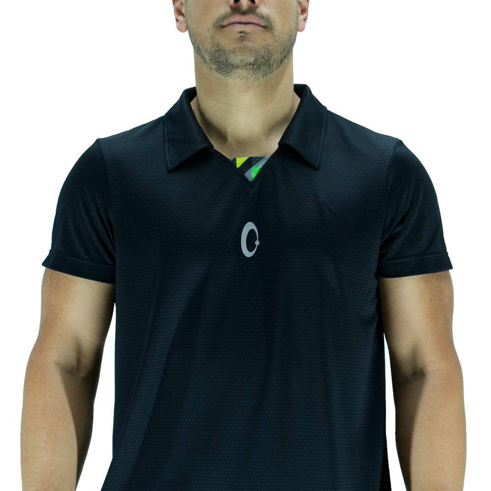 playera polo sin cuello