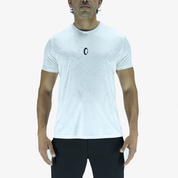 Playera Hombre Corte Clasico Constelacion "O" Blanca Reciclada