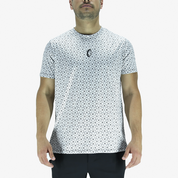Playera Hombre Corte Clásico - Dualidad Blanca Reciclada