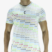 Playera Hombre Clasica LYD Idiomas Blanca