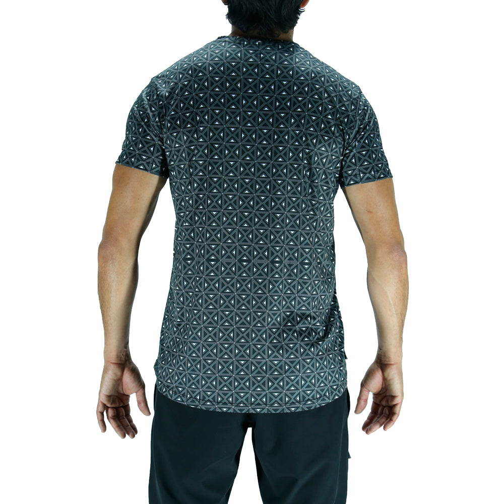 Playera Hombre Clásica Dualidad Negra