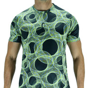 Playera Hombre Clasica Vibraciones Negra
