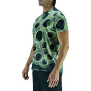 Playera Hombre Clasica Vibraciones Negra