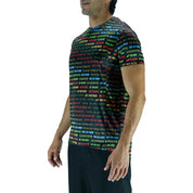 Playera Hombre Clasica LYD Idiomas Negra